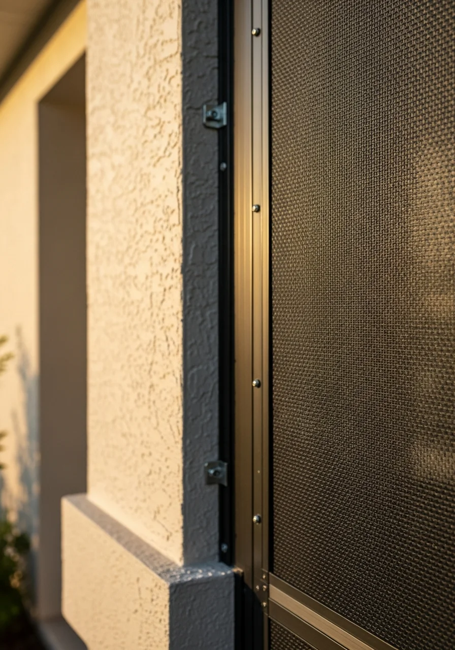 Close-up of professional workmanship on a Cape Coral property exterior, showing attention to detail in coastal conditions.